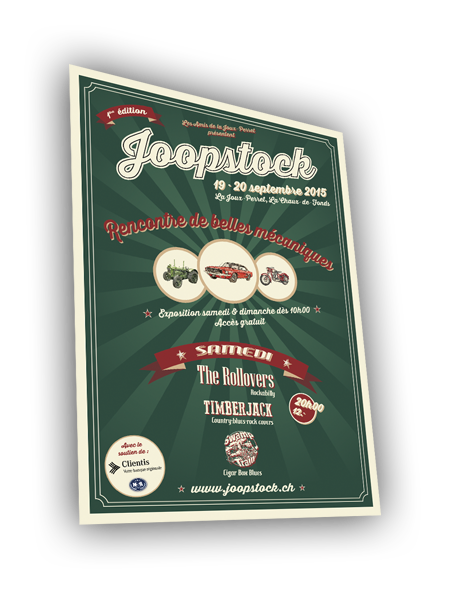 Affiche Joopstock 2015